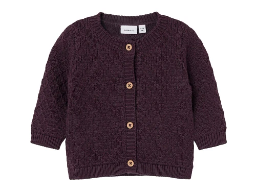 Name It plum perfect strik cardigan